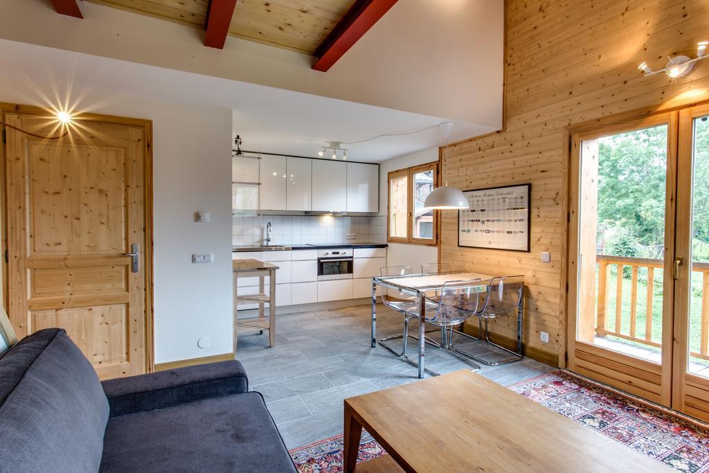 Apartment Chalet Des Granges Les Houches Cameră foto